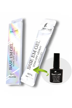 Base em Gel Refil Linha Light Real Love 10ml