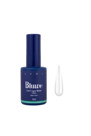 Gel Capa Base Flex Super Clear Bluwe 10ml
