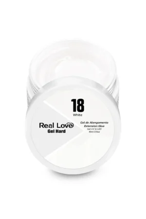 Gel Construtor Hard White 18 Real Love 15g
