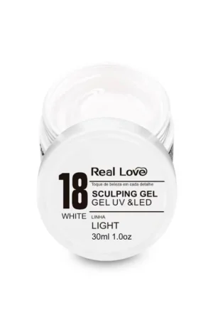 Gel Construtor White 18 ReaAl Love 15g