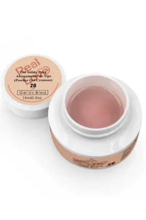 Gel Sólido Nude 20 Real Love 15g