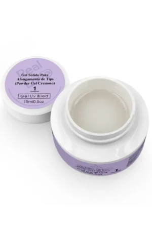 Gel Sólido Transparent 1 Real Love 15g