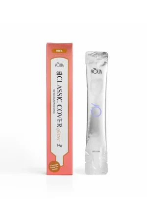 Sachê Gel Construtor Classic Nude Glitter Vólia 14g (1)