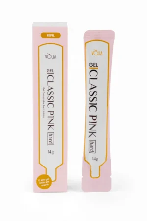 Sachê Gel Construtor Classic Pink Hard Vólia 14g